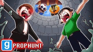 THEY WONT FIND US IN NOGLAS WELL Gmod Prop Hunt Funny Moments [upl. by Adeuga913]