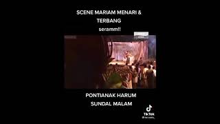 Filem Pontianak Harum Sundal Malam scene Mariam menari amp terbang 😱😱😱😱😱😱😱 [upl. by Affra]