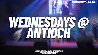 Antioch Fellowship Church Dallas  Wednesday 14 February 2024 [upl. by Areht]