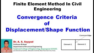 Lect11Finite Element Method [upl. by Ranger]