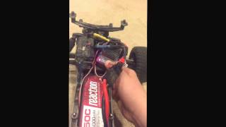 How to program a Traxxas velineon vxl3s esc [upl. by Ylam]