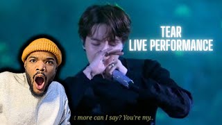 BTS OUTRO  TEAR LIVE PERFORMANCE REACTION [upl. by Franek]