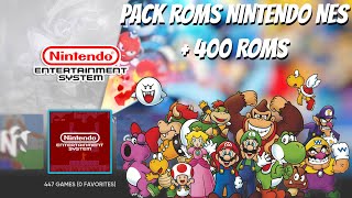 PACK ROMS NINTENDO NES 400 ROMS RETROARCH BATOCERA RETROBAT ANDROID ETC [upl. by Xylina]