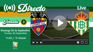 🚨 DIRECTO  Levante UD  Real Betis Féminas Primera Iberdrola ⚽💚 [upl. by Dzoba918]