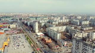 Panoramic aerial view of Volgograd Russia [upl. by Ajnotal]