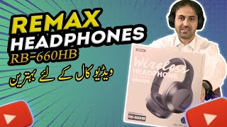 Remax RB660HB  Remax Headphone RB 660HB Unboxing amp Review [upl. by Eekorehc]