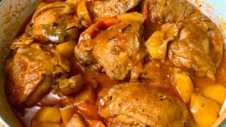 Pechugas de Pollo a la Naranja Receta Fácil y Rapida [upl. by Afatsom]