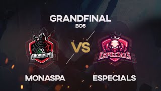 Monaspa vs Especials  Grand Final BO5  Crocobet League of Legends Cup [upl. by Rosalia]