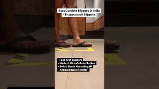 Shapecrunch Comfort Slippers  MCR chappals  Made in India [upl. by Selinski]