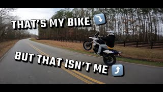 When YOU trade bikes with A SUPERMOTO rider [upl. by Dyana]