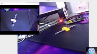 arduino python leds control using camera and opencv [upl. by Kerwon]