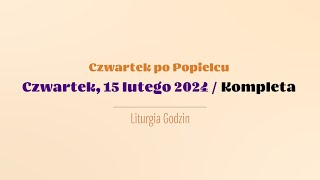 Kompleta  15 lutego 2024 [upl. by Giule435]