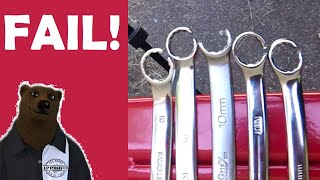 Best Box Wrench 16 Wrenches Tested to Failure [upl. by Dotti]