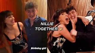 Noah Schnapp and Millie Bobby Brown on her 18th birthday [upl. by Curson]