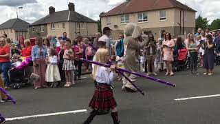 Grangemouth Children’s Day Queen’s Guards in action for the first time [upl. by Jeannie]