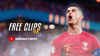 Cristiano Ronaldo ● RARE CLIPS ● SCENEPACK ● 4K With AE CC and TOPAZ [upl. by Lissner]