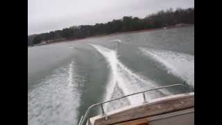 SOLD 1981 Cruisers Inc Bar Harbor 25 Cruiser Lake Test 2 [upl. by Xerxes]