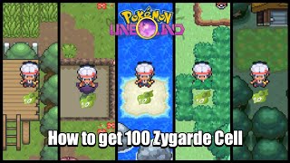 All 100 Zygarde Cell Locations  Pokemon Unbound v2111 [upl. by Euqinomahs]