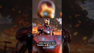 HOW ADVANCE WAS THANOS SPACESHIP shorts marvel [upl. by Selene]