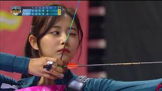 【TVPP】 TzuyuTWICE vs IreneRed Velvet  Match of archery goddesses Idol Championship 2018 [upl. by Ahs]