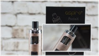 Aspire PockeX AIO Starter Kit  All in one EZigarette  ideal für Einsteiger [upl. by Reinar]