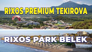 Rixos Premium Tekirova  Rixos Park Belek  OFERTA E DITËS [upl. by Stoneham]