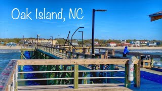 Yaupon Beach Pier  Free Walk  Oak Island NC [upl. by Ycnej515]