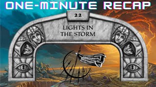 Words of Radiance  Chapter 22 Lights in the Storm Oneminute Stormlight Recaps [upl. by Matta648]