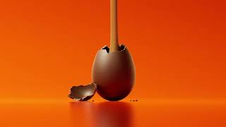 The iconic chocolate egg filled with peanut butter What an Easter treat [upl. by Ycrad]