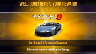 Lamborghini Reventón Roadster Asphalt 8 Gameplay 2024 Unleashing OpenTop Fury [upl. by Hanna]