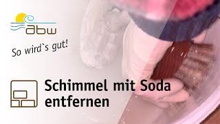 Schimmel mit Soda entfernen  neuem Schimmel vorbeugen [upl. by Llenart]