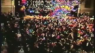 New Years Eve at Times Square  1989 to 1990  from CBS [upl. by Bigg]