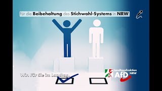 Strotebeck kritisiert Pläne zur Abschaffung der Stichwahl bei NRWKommunalwahlen [upl. by Tiras120]