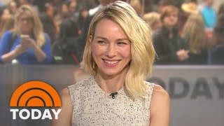 Naomi Watts Talks About Her Kids Instagram ‘Divergent’ Series  TODAY [upl. by Ymereg]