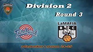 Atlasbasket  Div 2Round 3  TUNE SQUAD vs LA MAFIA [upl. by Leler]