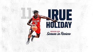 Jrue Holiday Season in Review  201819 Pelicans Highlights [upl. by Tabbatha]