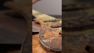 Fender Stratocaster  Restauration de Guitare Ancienne Part 1 shorts [upl. by Peppi]