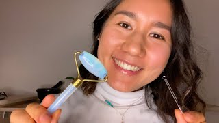 ASMR Facial Treatment and Extraction Soft Spoken Spa Roleplay with Glove Sounds [upl. by Barnet220]