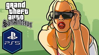 Grand Theft Auto San Andreas Definitive PS5 Gameplay Review Playstation Plus [upl. by Whitney]