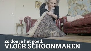 Vloer en tapijt schoonmaken zo doe je dat [upl. by Hayikaz]