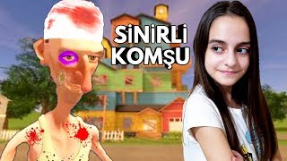 SİNİRLİ KOMŞUMA ARABA ÇARPTI   Hello NeighborAngry Neighbor [upl. by Ereynihc]