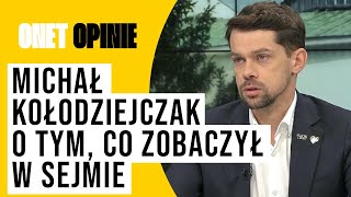 Michał Kołodziejczak o tym co zobaczył w Sejmie quotByłoby wam wstyd gdybyście to widzieliquot [upl. by Rotkiv]