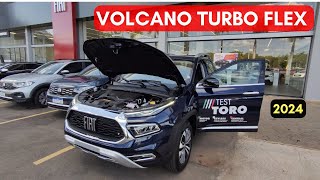 FIAT TORO VOLCANO FLEX 2024 185 CV  PREÇO E DETALHES [upl. by Nnahgem443]