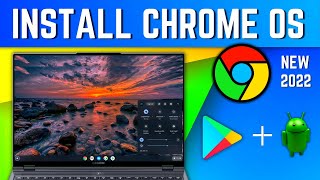 How to Install Chrome OS on PCLaptop With Android Play Store Support — 2024 [upl. by Meta]