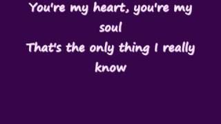 Modern Talking  Youre my heart youre my soul Lyrics on screen [upl. by Ecirtnom]