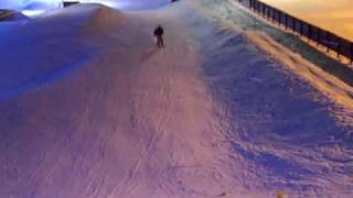 Skiers at Aberdeens artificial slope [upl. by Veron61]