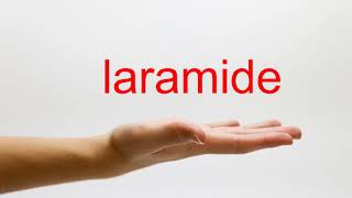 How to Pronounce laramide  American English [upl. by Buyers]