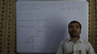 Modulus amp Argument of complex number in hindi [upl. by Sauers525]