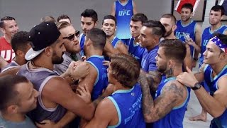 The Ultimate Fighter Team McGregor vs Team Faber  The Skirmish [upl. by Grady]