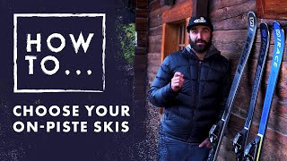 How to choose your onpiste skis  Salomon HowTo [upl. by Ulrich]